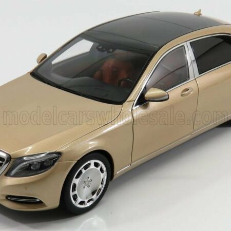 AUTOART 1/18 MERCEDES BENZ | S-CLASS S600 V12 BITURBO 2016 | GOLD MET