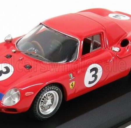 BEST-MODEL 1/43 FERRARI | 250LM N 3 WINNER 12h SURFERS PARADISE 1966 J.STEWART | RED