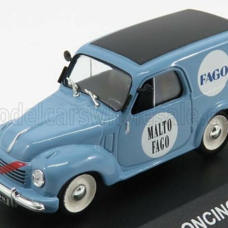 EDICOLA 1/43 FIAT | 500C VAN FURGONCINO MALTO FAGO 1950 | LIGHT BLUE