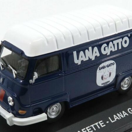 EDICOLA 1/43 RENAULT | ESTAFETTE VAN LANA GATTO 1977 | BLUE WHITE