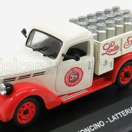 EDICOLA 1/43 FIAT | 1100 ELR PICK-UP LATTERIA SORESINESE 1952 | WHITE RED