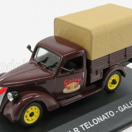 EDICOLA 1/43 FIAT | 1100 ELR PICK-UP TELONATO GALUP 1951 | BROWN BEIGE