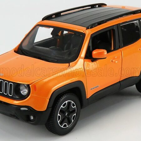 MAISTO 1/24 JEEP | RENEGADE 2017 | ORANGE MET