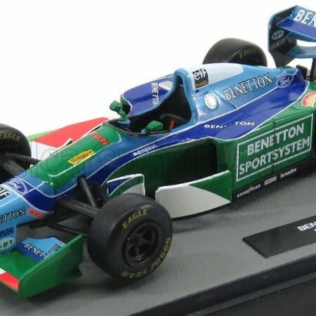 EDICOLA 1/43 BENETTON | F1  B194 FORD N 5 MICHAEL SCHUMACHER SEASON 1994 WORLD CHAMPION | GREEN BLUE