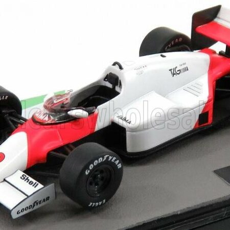 EDICOLA 1/43 McLAREN | F1  MP4/2B TURBO TAG N 2 WORLD CHAMPION SEASON 1985 ALAIN PROST | WHITE RED