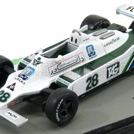 EDICOLA 1/43 WILLIAMS | F1  FW07 N 28 SEASON 1979 CLAY REGAZZONI | GREEN WHITE