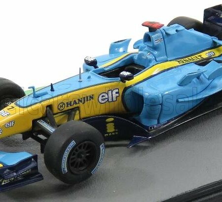 EDICOLA 1/43 RENAULT | F1  R24 TEAM MILD SEVEN N 7 SEASON 2004 JARNO TRULLI | LIGHT BLUE YELLOW