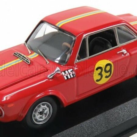 BEST-MODEL 1/43 LANCIA | FULVIA COUPE 1.3HF N 39 2nd RALLY MONTECARLO 1967 ANDERSSON - DAVRNPORT | RED