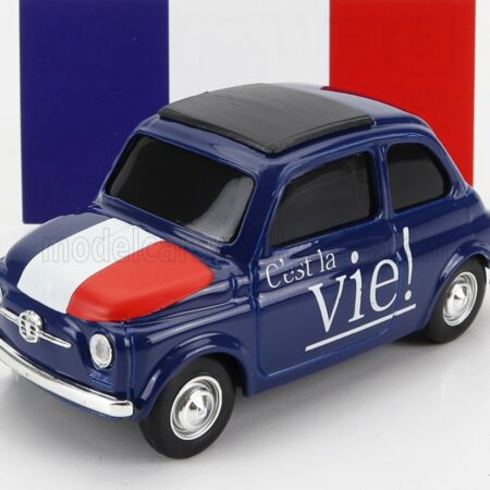 BRUMM 1/43 FIAT | 500 VOILA - C'EST LA VIE | BLUE