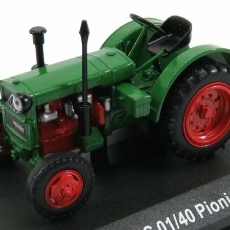 EDICOLA 1/43 IFA | RS 01/40 PIONER TRACTOR 1950 - CON VETRINA - WITH SHOWCASE | GREEN RED