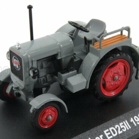 EDICOLA 1/43 EICHER | ED25II TRACTOR 1951 - CON VETRINA - WITH SHOWCASE | GREY RED