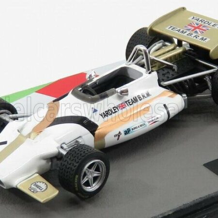 EDICOLA 1/43 BRM | F1  P153 N 1 BELGIUM GP 1970 PEDRO RODRIGUEZ | WHITE GOLD