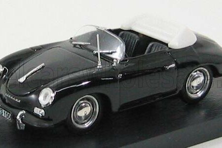 BRUMM 1/43 PORSCHE | 356C CABRIOLET 1952 | BLACK