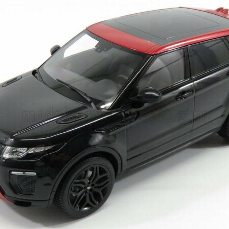 KYOSHO 1/18 LAND ROVER | RANGE EVOQUE 4-DOOR HSE DYNAMIC LUX 2014 | SANTORINI BLACK MET RED