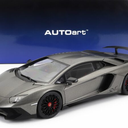 AUTOART 1/18 LAMBORGHINI | AVENTADOR LP750-4SV SUPERVELOCE 2015 | TITANIUM GREY