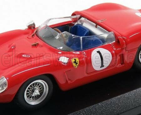 ART-MODEL 1/43 FERRARI | 246 SP N 1 2nd 3h DAYTONA 1962 HILL - RODRIGUEZ | RED