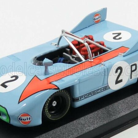 BEST-MODEL 1/43 PORSCHE | 908/03 N 2 1000km NURBURGRING 1971 BELL - SIFFERT | LIGHT BLUE