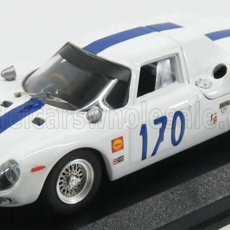 BEST-MODEL 1/43 FERRARI | 250LM COUPE N 170 TARGA FLORIO 1966 SWANSON - ENNIS | WHITE