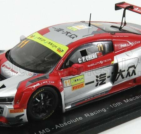 SPARK-MODEL 1/43 AUDI | R8 LMS N 11 MACAU GT WORLD CUP 2016 C.CONGFU | RED WHITE