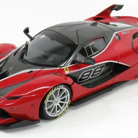 BURAGO 1/18 FERRARI | FXX-K N 88 2015 | RED BLACK