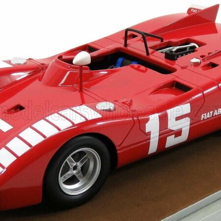 TECNOMODEL 1/18 ABARTH | 2000SP N 15 NURBURGRING 1970 K.AHRENS JR | RED