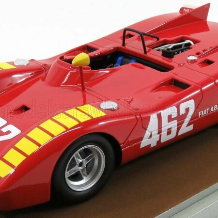 TECNOMODEL 1/18 ABARTH | 2000SP N 462 WINNER SESTRIERE GP 1970 ARTURO MERZARIO | RED