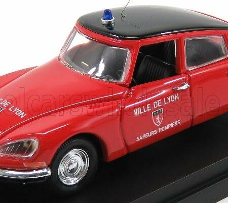 RIO-MODELS 1/43 CITROEN | DS19 POMPIERS DE VILLE DE LYON 1956 | RED