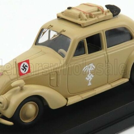 RIO-MODELS 1/43 FIAT | 1500 DEUTSCHE AFRIKA KORPS SERVICE 1941 | YELLOW MILITARY