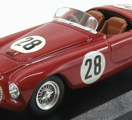 ART-MODEL 1/43 FERRARI | 166 MM BARCHETTA N 28 (CHASSIS N 0790) 6th CLASS PORTUGAL GRAND PRIX 1952 C.BIONDETTI | RED