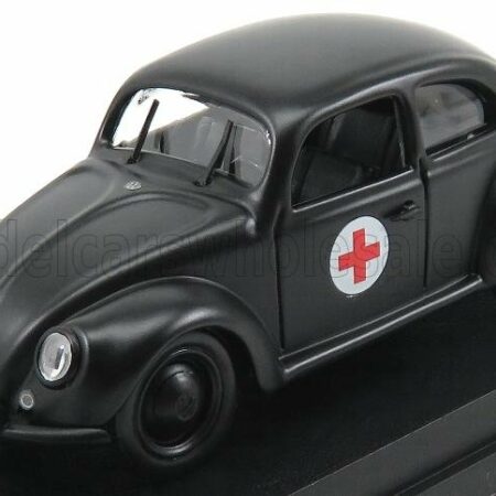 RIO-MODELS 1/43 VOLKSWAGEN | BEETLE MILITARY AMBULANCE 1943 | BLACK