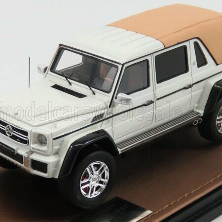 GLM-MODELS 1/43 MERCEDES BENZ | G-CLASS G650 LANDAULET CLOSED MAYBACH 2017 | WHITE