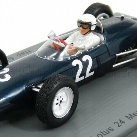 SPARK-MODEL 1/43 LOTUS | F1  24 N 22 MEXICO GP 1963 H.SCHARP | BLUE RED