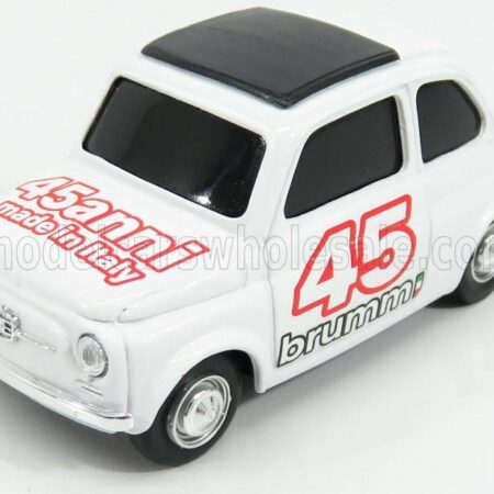 BRUMM PROM 1/43 FIAT | 500 BRUMS 45th ANNIVERSARY | WHITE