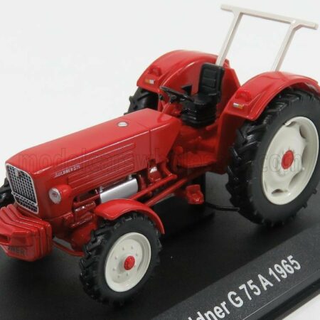 EDICOLA 1/43 GULDNER | G75A TRACTOR 1965 - CON VETRINA - WITH SHOWCASE | RED WHITE