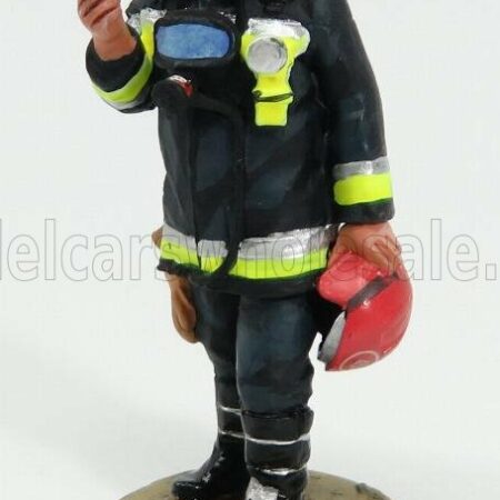 EDICOLA-FIGURES 1/32 VIGILI DEL FUOCO | VIGILE DEL FUOCO SPAGNOLO FIREMAN BARCELONA SPAIN 2002 | BLUE