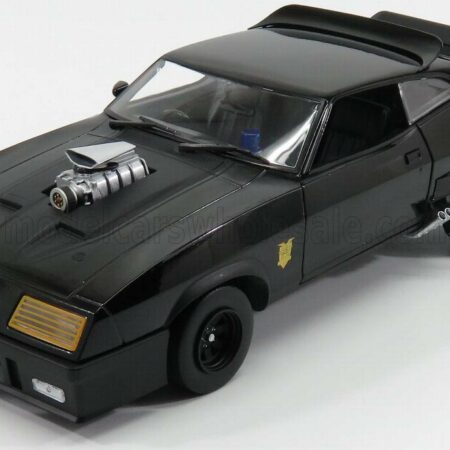 GREENLIGHT 1/18 FORD USA | FALCON XB INTERCEPTOR 1973 - LAST OF THE V8 INTERCEPTORS - 1979 MADMAX MOVIE | MATT BLACK