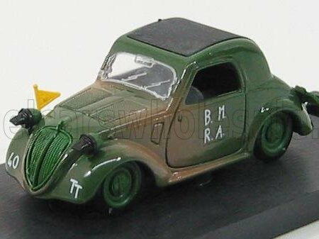 BRUMM 1/43 SIMCA | 5 MILITARE D-DAY CLOSED - CHIUSA 1944 | MILITARY GREEN