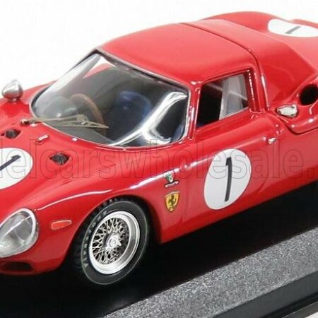 BEST-MODEL 1/43 FERRARI | 250LM N 1 WINNER 6h PERTH CAVERSHAM 1965 MARTIN - MCKAY | RED