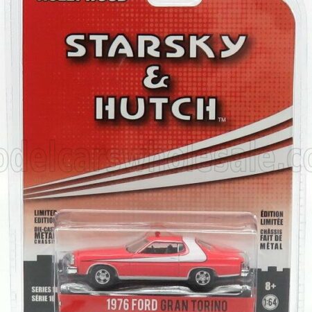 GREENLIGHT 1/64 FORD USA | GRAN TORINO COUPE 1976 STARSKY & HUTCH | RED