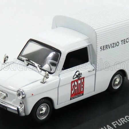 EDICOLA 1/43 AUTOBIANCHI | BIANCHINA FURGONCINO VAN SERVIZIO TECNICO SAME 1970 | WHITE