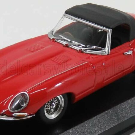 BEST-MODEL 1/43 JAGUAR | E-TYPE 3.8 SPIDER CABRIOLET I-SERIES 1961 - PERSONAL CAR ELTON JOHN | RED