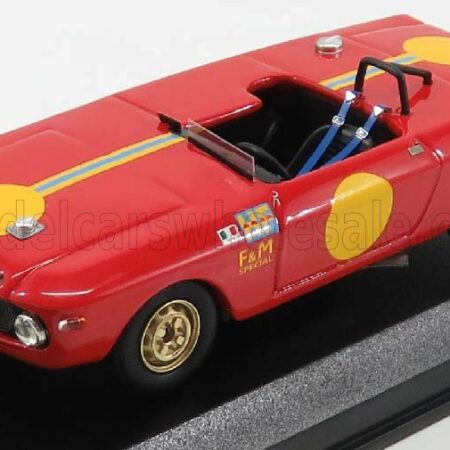 BEST-MODEL 1/43 LANCIA | FULVIA SPIDER SPECIAL HF N 0 PROVA 1967 | RED