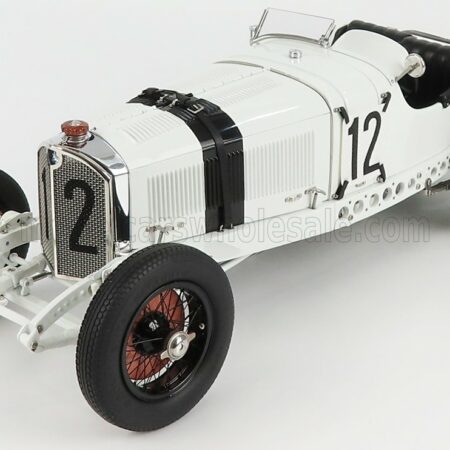 CMC 1/18 MERCEDES BENZ | SSKL SPIDER N 12 GERMAN GP 1931 O.MERZ | WHITE