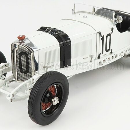 CMC 1/18 MERCEDES BENZ | SSKL SPIDER N 10 GERMAN GP 1931 HANS STUCK | WHITE