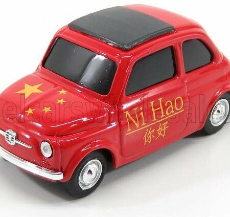 BRUMM 1/43 FIAT | 500 BRUMS CINA NI HAO 2018 | RED