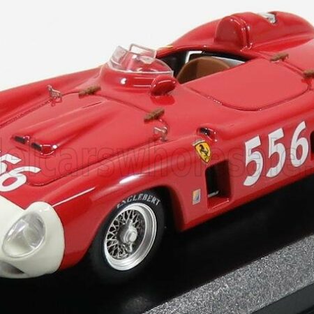 ART-MODEL 1/43 FERRARI | 860 MONZA SPIDER ch.0602 N 556 MILLE MIGLIA 1956 L.MUSSO | RED WHITE