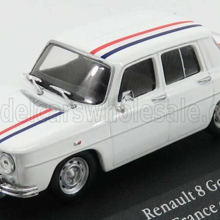 EDICOLA 1/43 RENAULT | R8 GORDINI EQUIPE DE FRANCE DE SKI JO 1968 | WHITE