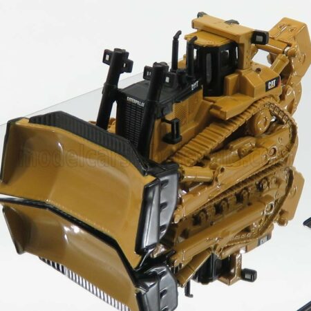 DM-MODELS 1/125 CATERPILLAR | CATD11T RUSPA CINGOLATA - SCRAPER TYPE TRACTOR | YELLOW BLACK