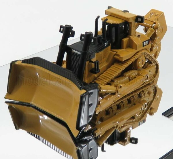 DM-MODELS 1/125 CATERPILLAR | CATD11T RUSPA CINGOLATA - SCRAPER TYPE TRACTOR | YELLOW BLACK