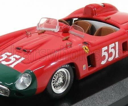 ART-MODEL 1/43 FERRARI | 860 MONZA SPIDER ch.0628 N 551 2nd MILLE MIGLIA 1956 COLLINS - KLEMENTASKI | RED